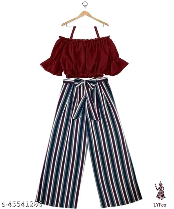 Catalog Name:*Pretty Stylish Girls Top & Bottom Sets*Top Fabric: RayonBottom Fabric: RayonMultipack: Single - 8-9