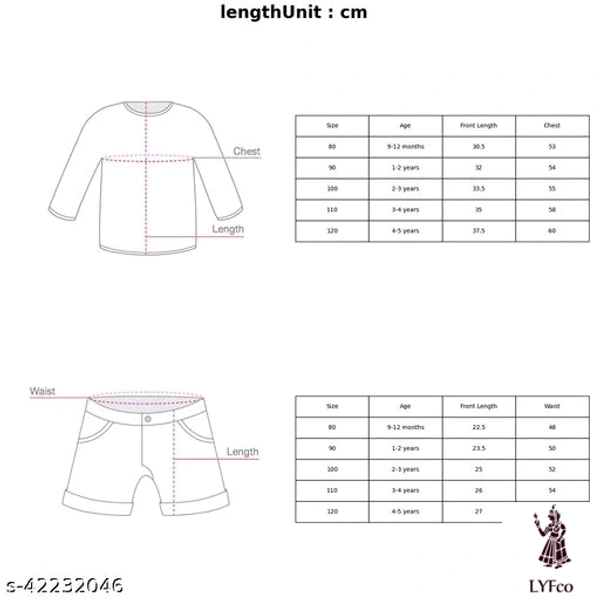 Catalog Name:*Agile Comfy Girls Clothing Set*Top Fabric: Polycotton,CottonBottom Fabric: Polycotton,CottonSleeve Length: Short SleevesTop Pattern: PrintedBottom Pattern: PrintedMultipack: SingleAdd-Ons: No Add Ons - 4-5