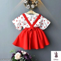 Catalog Name:*Agile Comfy Girls Clothing Set*Top Fabric: Polycotton,CottonBottom Fabric: Polycotton,CottonSleeve Length: Short SleevesTop Pattern: PrintedBottom Pattern: PrintedMultipack: SingleAdd-Ons: No Add Ons - 18-24 Months