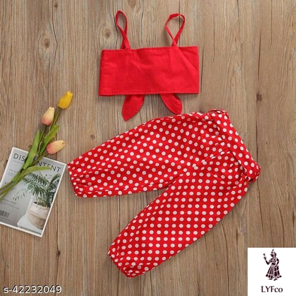 Catalog Name:*Agile Comfy Girls Clothing Set*Top Fabric: Polycotton,CottonBottom Fabric: Polycotton,CottonSleeve Length: Short SleevesTop Pattern: PrintedBottom Pattern: PrintedMultipack: SingleAdd-Ons: No Add Ons - 4-5