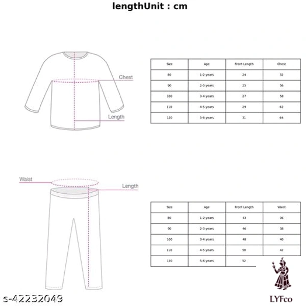 Catalog Name:*Agile Comfy Girls Clothing Set*Top Fabric: Polycotton,CottonBottom Fabric: Polycotton,CottonSleeve Length: Short SleevesTop Pattern: PrintedBottom Pattern: PrintedMultipack: SingleAdd-Ons: No Add Ons - 5-6