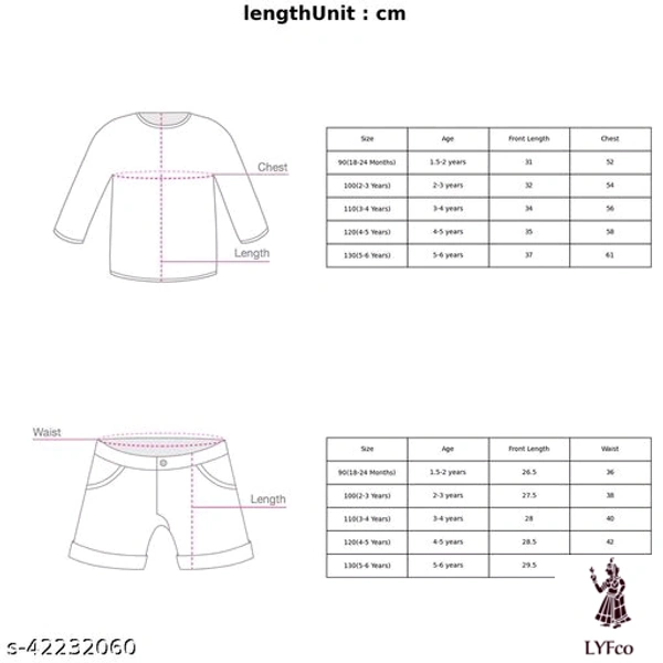 Catalog Name:*Tinkle Elegant Girls Top & Bottom Sets*Top Fabric: CottonBottom Fabric: CottonSleeve Length: Short SleevesTop Pattern: PrintedBottom Pattern: PrintedMultipack: SingleAdd-Ons: No Add Ons - 4-5