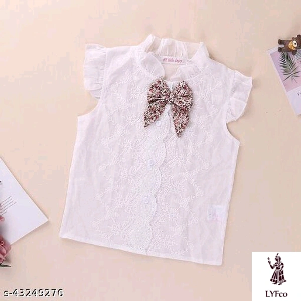 Catalog Name:*Flawsome Elegant Girls Top & Bottom Sets*Top Fabric: CottonBottom Fabric: CottonSleeve Length: Short SleevesTop Pattern: PrintedBottom Pattern: Self DesignMultipack: SingleAdd-Ons: Top/Tshirt - 2-3