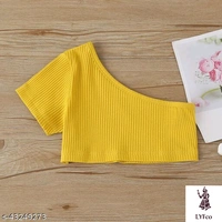 Catalog Name:*Flawsome Elegant Girls Top & Bottom Sets*Top Fabric: CottonBottom Fabric: CottonSleeve Length: Short SleevesTop Pattern: PrintedBottom Pattern: Self DesignMultipack: SingleAdd-Ons: Top/Tshirt - 2-3