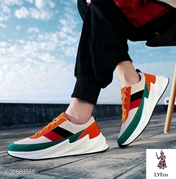 Catalog Name:*Unique Graceful Men Sports Shoes*Material: SyntheticSole Material: RubberFastening & Back Detail: Lace-UpPattern: SolidMultipack: 1 - 10