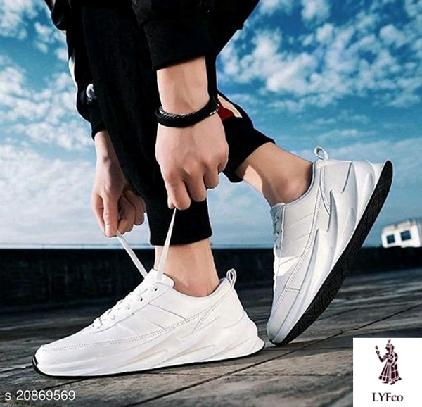 Catalog Name:*Unique Graceful Men Sports Shoes*Material: SyntheticSole Material: RubberFastening & Back Detail: Lace-UpPattern: SolidMultipack: 1 - 6