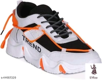 Catalog Name:*Unique Trendy Men Sports Shoes*Material: MeshSole Material: RubberFastening & Back Detail: Lace-UpPattern: SolidMultipack: 1 - 7