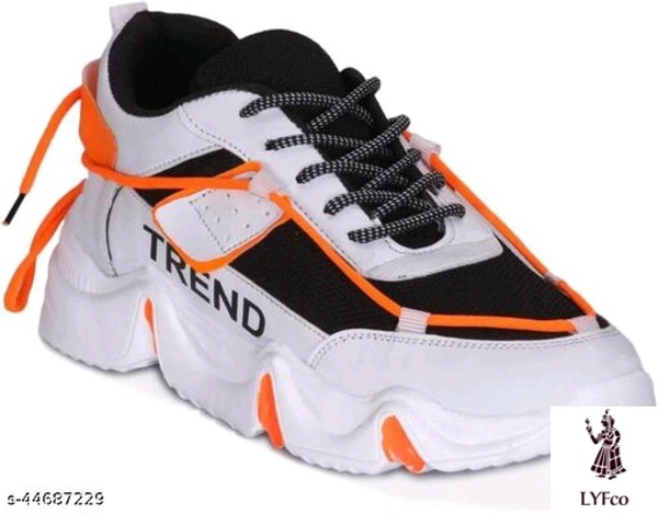 Catalog Name:*Unique Trendy Men Sports Shoes*Material: MeshSole Material: RubberFastening & Back Detail: Lace-UpPattern: SolidMultipack: 1 - 7