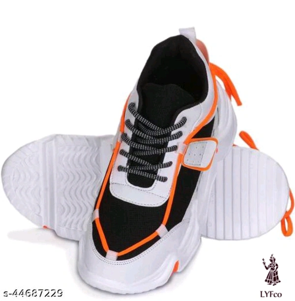 Catalog Name:*Unique Trendy Men Sports Shoes*Material: MeshSole Material: RubberFastening & Back Detail: Lace-UpPattern: SolidMultipack: 1 - 9