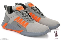 Catalog Name:*Latest Trendy Men Sports Shoes*Material: Syntethic Leather / MeshSole Material: EvaPattern: Solid - 9