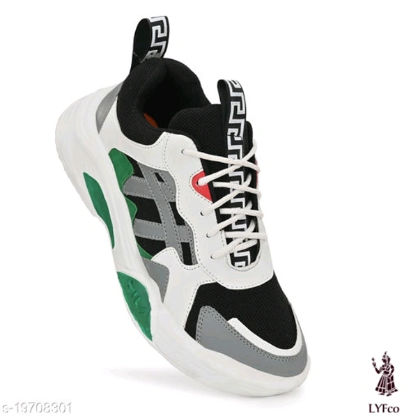 Catalog Name:*Aadab Attractive Men Sports Shoes*Material: MeshSole Material: RubberFastening & Back Detail: Lace-UpPattern: SolidMultipack: 1 - 6