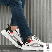 Catalog Name:*Aadab Attractive Men Sports Shoes*Material: MeshSole Material: RubberFastening & Back Detail: Lace-UpPattern: SolidMultipack: 1 - 9