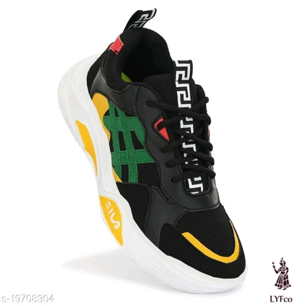 Catalog Name:*Aadab Attractive Men Sports Shoes*Material: MeshSole Material: RubberFastening & Back Detail: Lace-UpPattern: SolidMultipack: 1 - 6