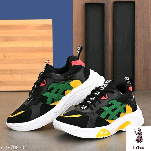 Catalog Name:*Aadab Attractive Men Sports Shoes*Material: MeshSole Material: RubberFastening & Back Detail: Lace-UpPattern: SolidMultipack: 1 - 9