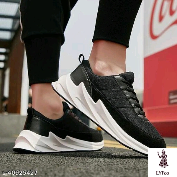 Catalog Name:*Aadab Trendy Men Sports Shoes*Material: SyntheticSole Material: PVCFastening & Back Detail: Lace-UpPattern: SolidMultipack: 1 - 6