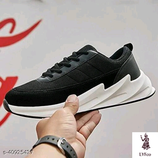 Catalog Name:*Aadab Trendy Men Sports Shoes*Material: SyntheticSole Material: PVCFastening & Back Detail: Lace-UpPattern: SolidMultipack: 1 - 6