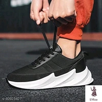 Catalog Name:*Aadab Trendy Men Sports Shoes*Material: SyntheticSole Material: PVCFastening & Back Detail: Lace-UpPattern: SolidMultipack: 1 - 6