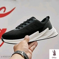Catalog Name:*Aadab Trendy Men Sports Shoes*Material: SyntheticSole Material: PVCFastening & Back Detail: Lace-UpPattern: SolidMultipack: 1 - 8