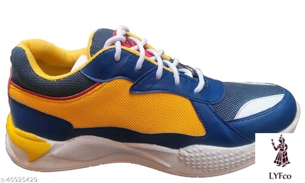 Catalog Name:*Aadab Trendy Men Sports Shoes*Material: SyntheticSole Material: PVCFastening & Back Detail: Lace-UpPattern: SolidMultipack: 1 - 7