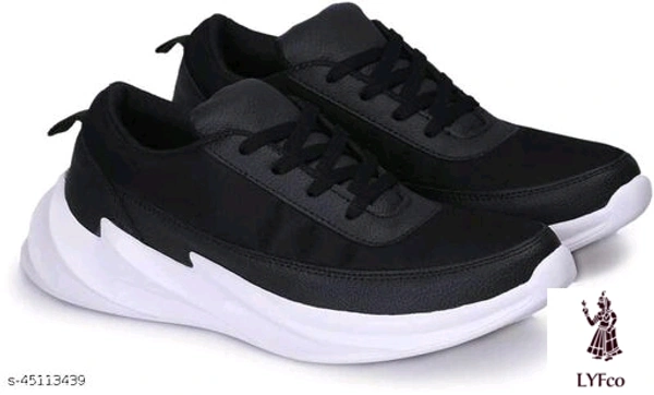 Catalog Name:*Latest Fashionable Men Sports Shoes*Material: Syntethic LeatherSole Material: RubberFastening & Back Detail: Lace-UpPattern: PrintedMultipack: 1 - 10