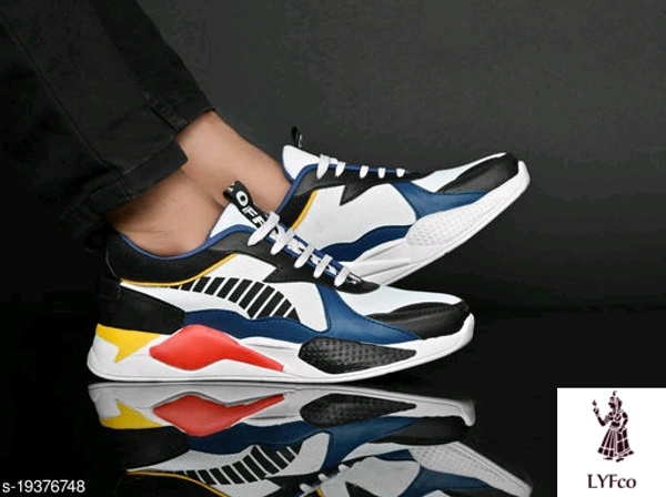 Catalog Name:*Unique Fashionable Men Sports Shoes*Material: MeshFastening & Back Detail: Lace-UpPattern: ColorblockedMultipack: 1 - 6