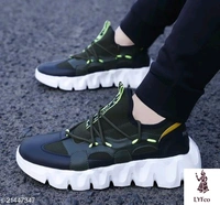 Catalog Name:*Latest Attractive Men Sports Shoes*Material: Syntethic LeatherSole Material: RubberFastening & Back Detail: Lace-UpMultipack: 1 - 10
