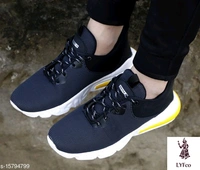 Catalog Name:*Latest Trendy Men Sports Shoes*Material: TextileSole Material: EVAFastening & Back Detail: Lace-UpPattern: StripedMultipack: 1 - 7