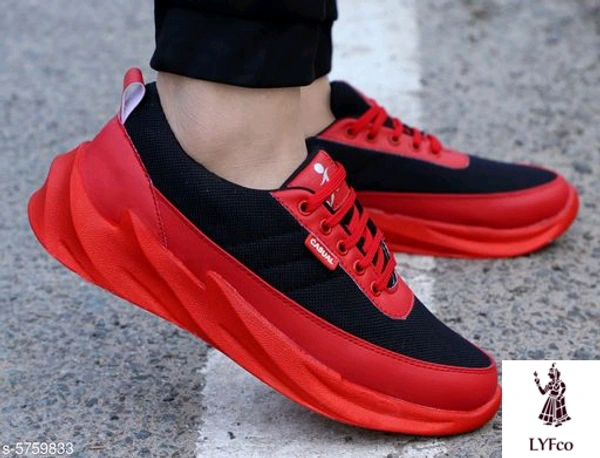 Catalog Name:*Latest Fabulous Men Sports Shoes*Material: MeshSole Material: Air MixPattern: SolidMultipack: 1 - 6