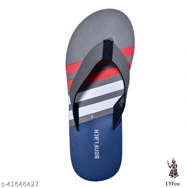 Catalog Name:*Unique Trendy Men Flip Flops*Material: SyntheticSole Material: PVCFastening & Back Detail: Slip-OnPattern: PrintedMultipack: 1 - 7