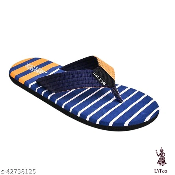 Catalog Name:*Unique Trendy Men Flip Flops*Material: CanvasSole Material: EVAFastening & Back Detail: Slip-OnPattern: ColorblockedMultipack: 1 - 8