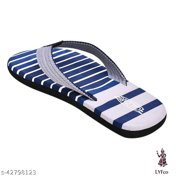 Catalog Name:*Unique Trendy Men Flip Flops*Material: CanvasSole Material: EVAFastening & Back Detail: Slip-OnPattern: ColorblockedMultipack: 1 - 10