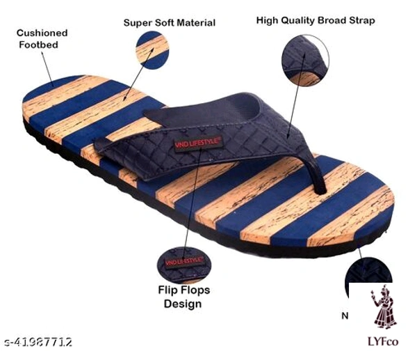 Catalog Name:*Relaxed Trendy Men Flip Flops*Material: SyntheticSole Material: RubberFastening & Back Detail: Slip-OnPattern: StripedMultipack: 1 - 8
