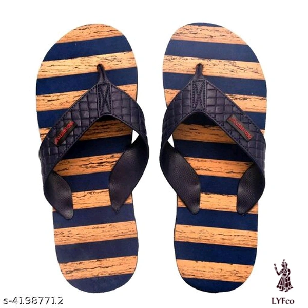 Catalog Name:*Relaxed Trendy Men Flip Flops*Material: SyntheticSole Material: RubberFastening & Back Detail: Slip-OnPattern: StripedMultipack: 1 - 8