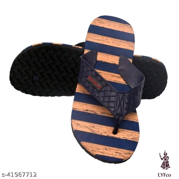 Catalog Name:*Relaxed Trendy Men Flip Flops*Material: SyntheticSole Material: RubberFastening & Back Detail: Slip-OnPattern: StripedMultipack: 1 - 8