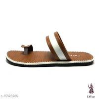 Catalog Name:*Relaxed Graceful Men Flip Flops*Material: Syntethic LeatherFastening & Back Detail: Slip-OnPattern: Solid - 7