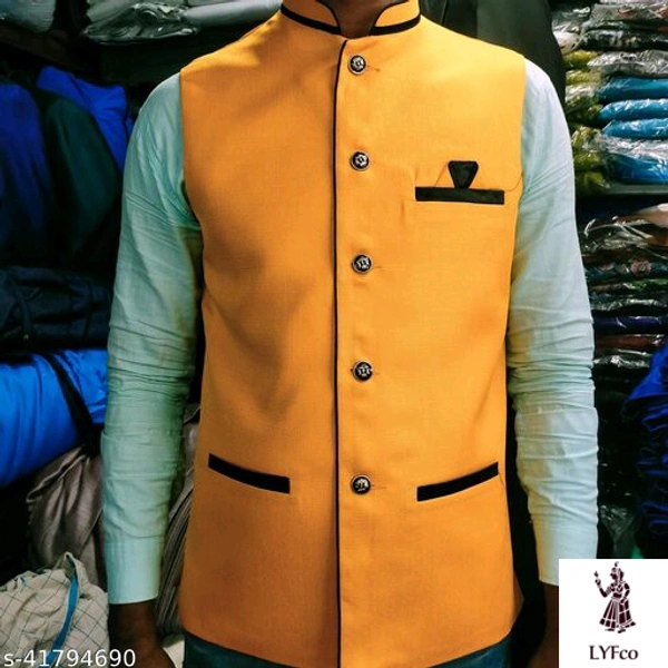 Catalog Name:*Comfy Ravishing Men's Ethnic Jackets* - XXXL