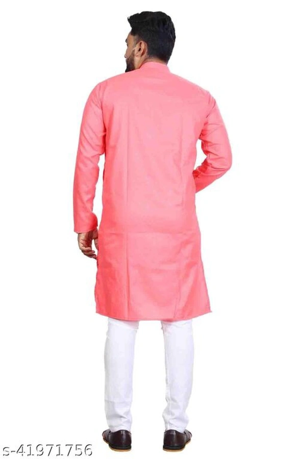 Catalog Name:*Elegant Men Kurta Sets*Top Fabric: CottonBottom Fabric: CottonScarf Fabric: No ScarfSleeve Length: Long SleevesBottom Type: Straight PajamaStitch Type: StitchedPattern: Solid - XXL