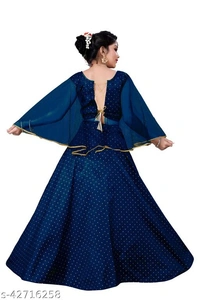 Catalog Name:*Modern Stylish Kids Girls Lehanga Cholis*Lehenga Fabric: Taffeta SilkSleeve Length: SleevelessStitch Type: StitchedMultipack: 1 - 7-8 Years