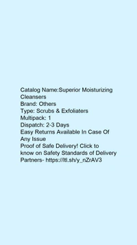 CleansersProduct Name: Fancy cool productType: Scrubs & ExfoliatersBLACK HEAD REMOVER STAINLESS STILLCountry of Origin: India