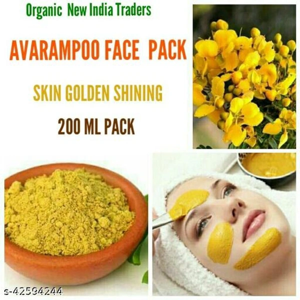 PURE ORGANIC AVARAMPOO ( SENNA AURICULATA )  FACE PACK - 200 ML PACK Product Name: PURE ORGANIC AVARAMPOO ( SENNA AURICULATA )  FACE PACK - 200 ML PACK Brand: OthersFlavour: SandalMultipack: 1Skin Type: All Skin TypesType: Loose PowderCapacity: 100-200gmCountry of Origin: India - free size