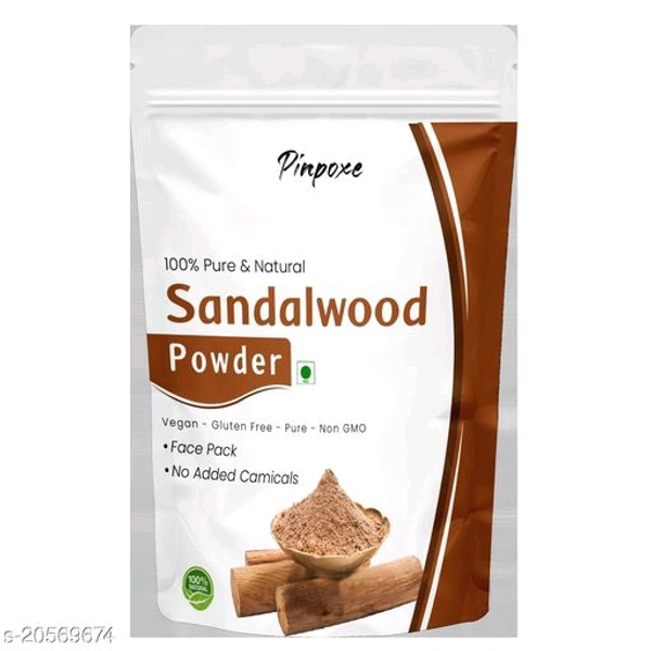 PINPOXE Sandalwood Powder (Chandan) for Face Masks, Facials and Skin Care 500g (Pack of 1)Product Name: PINPOXE Sandalwood Powder (Chandan) for Face Masks, Facials and Skin Care 500g (Pack of 1)Brand: OthersFlavour: SandalwoodMultipack: 1Skin Type: All Skin TypesType: Loose PowderCapacity: 400-500gm100% PURE AND NATURAL SANDALWOOD POWDERCountry of Origin: India - free size