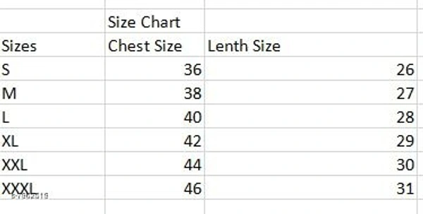 T Shirt  - XL