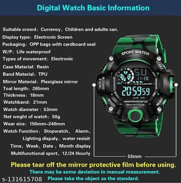 Watch  - FREE SIZE