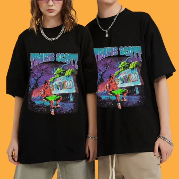 Travis-scott-astroworld-t-shirt-astroworld-t-shirt Unisex Travis-scott-astroworld-t-shirt-astroworld-t-shirt Unisex
