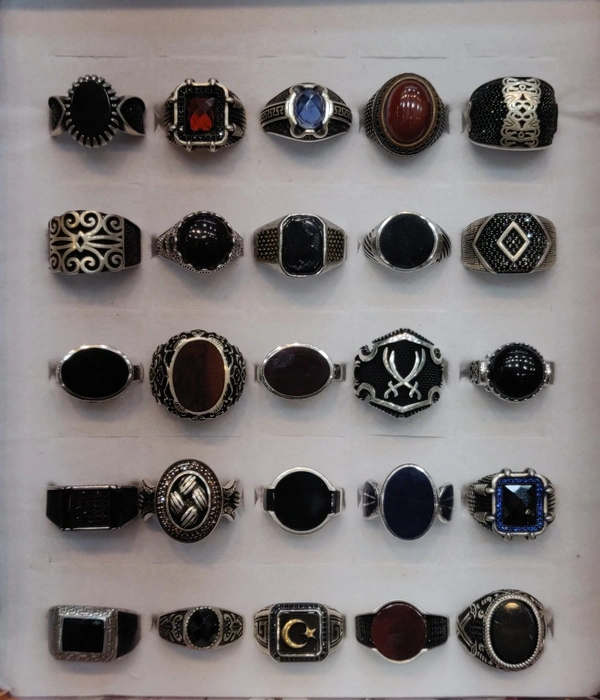 Turkey Gents Finger Rings - All Sizes