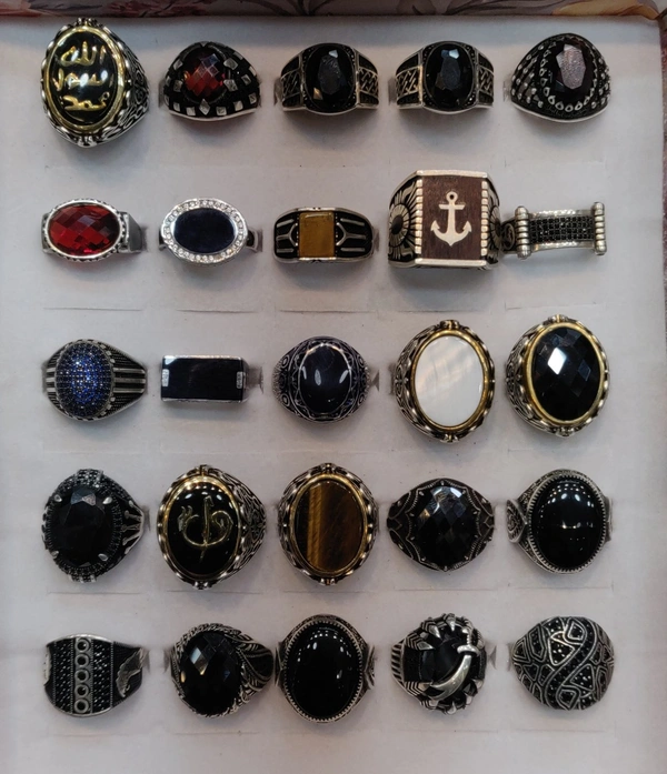 Turkey Gents Finger Rings - All Sizes