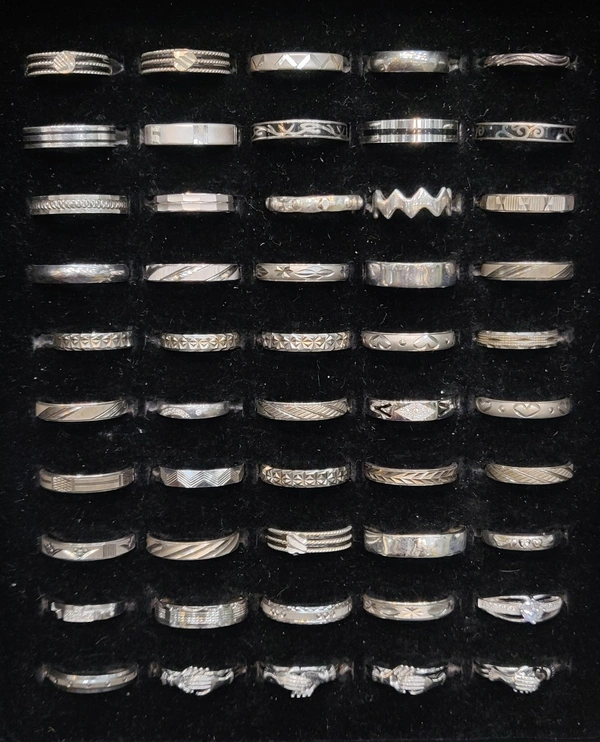 Gents And Ladies Unisex Band Rings - All Sizes