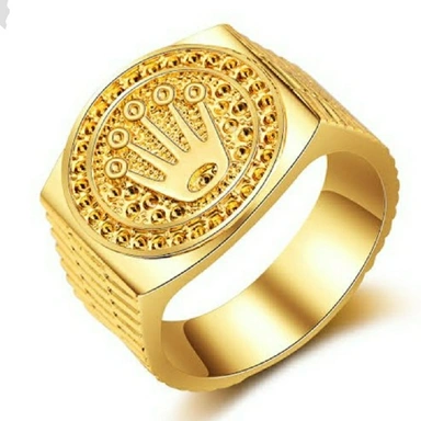Gents Gold Plain Rings