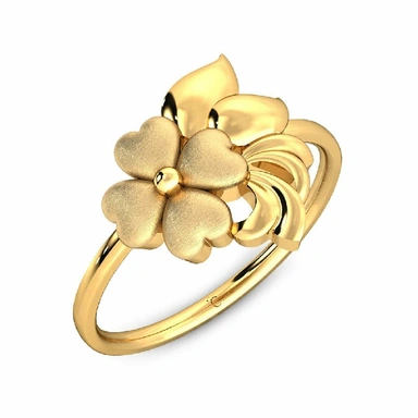 Ladies Gold Plain Rings