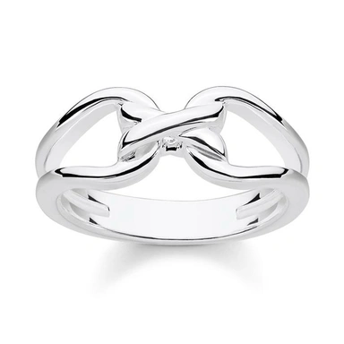 Ladies Silver Plain Rings